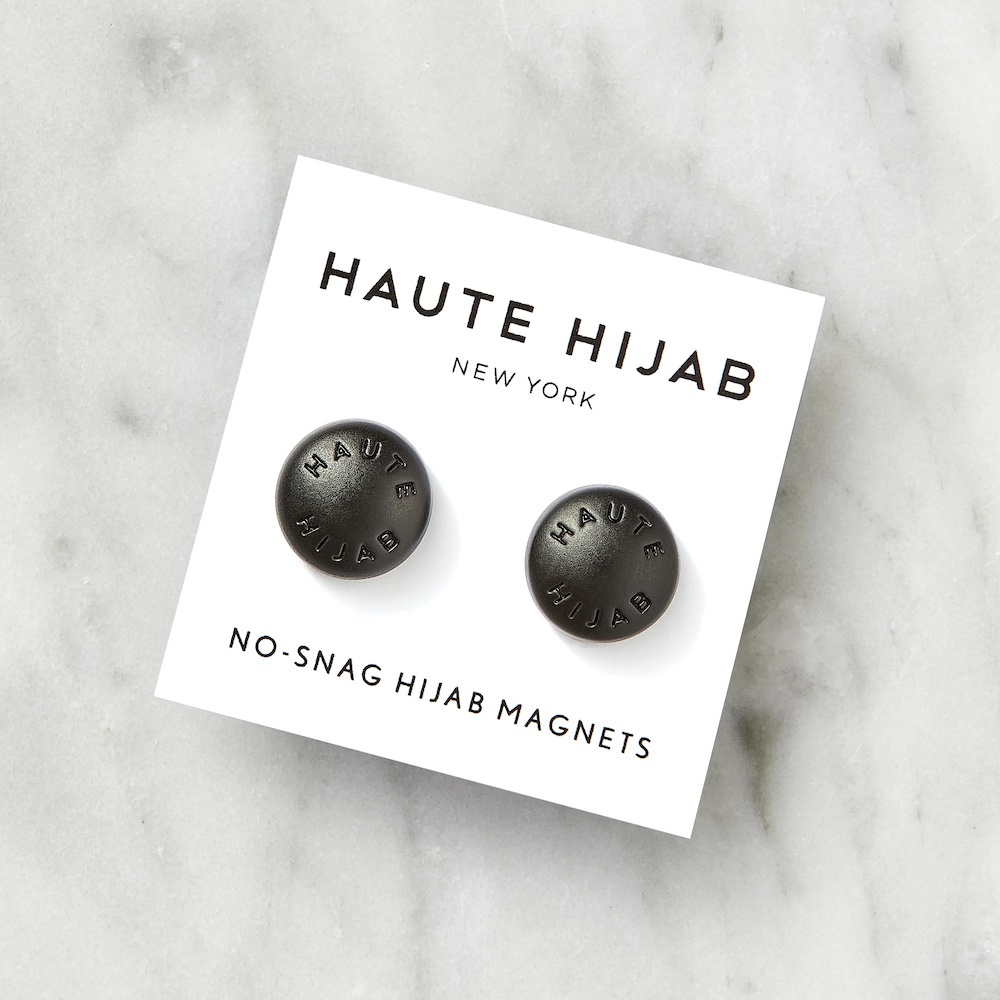 Shop No Snag Hijab Magnets in Matte Black