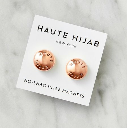 Shop No Snag Hijab Magnets in Rose Gold