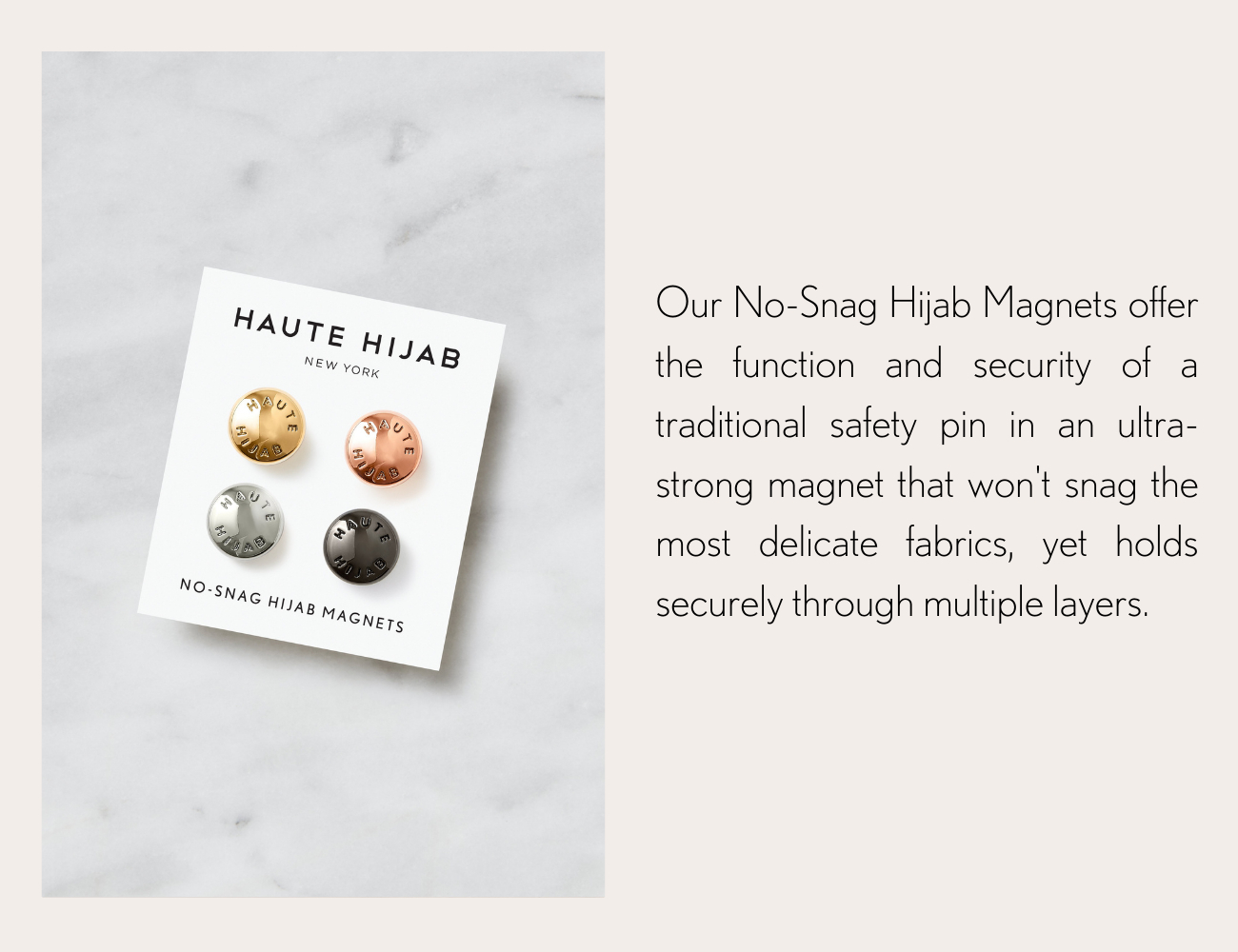 Shop No-Snag Hijab Magnets