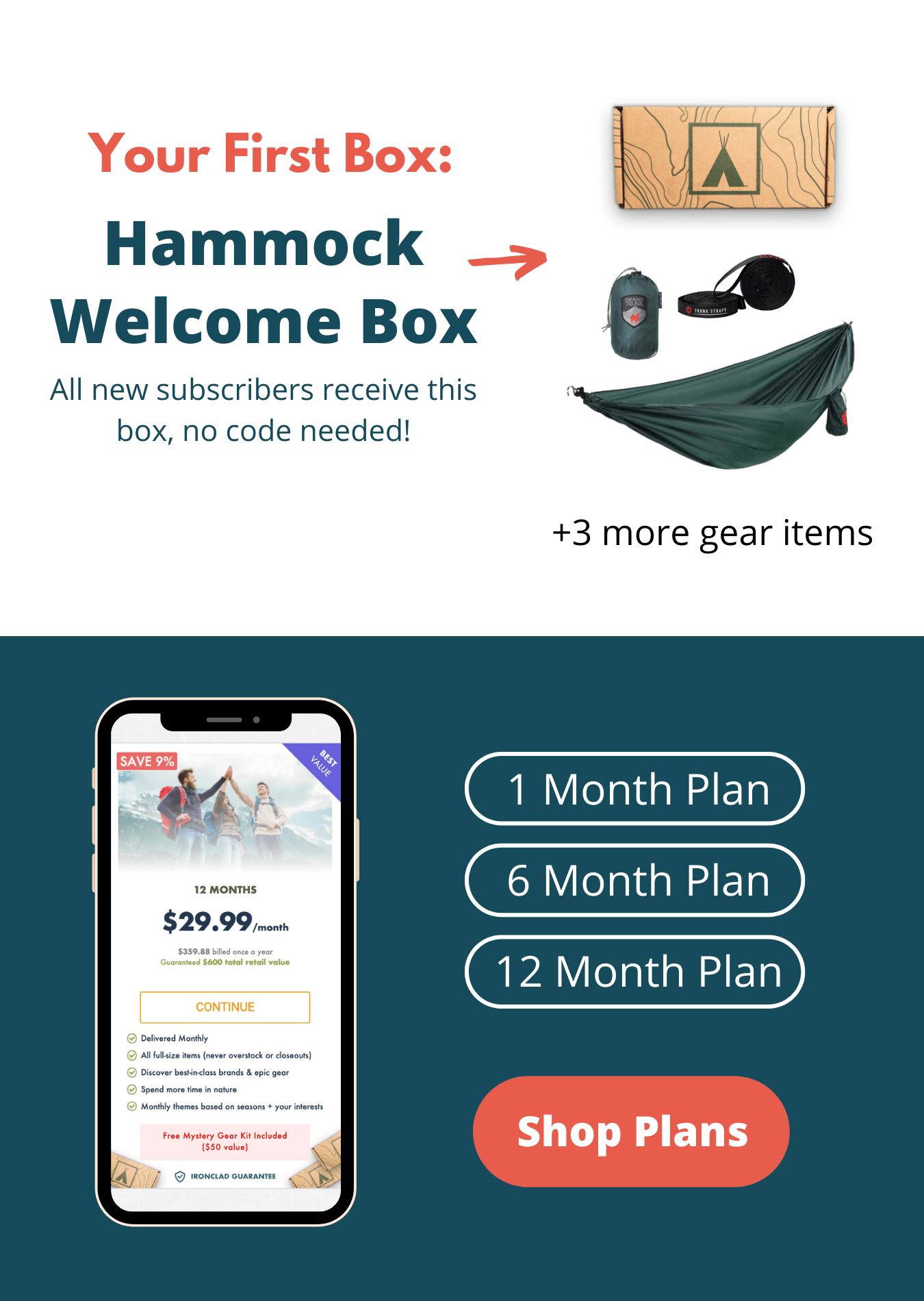 Your First Box: Hammock Welcome Box