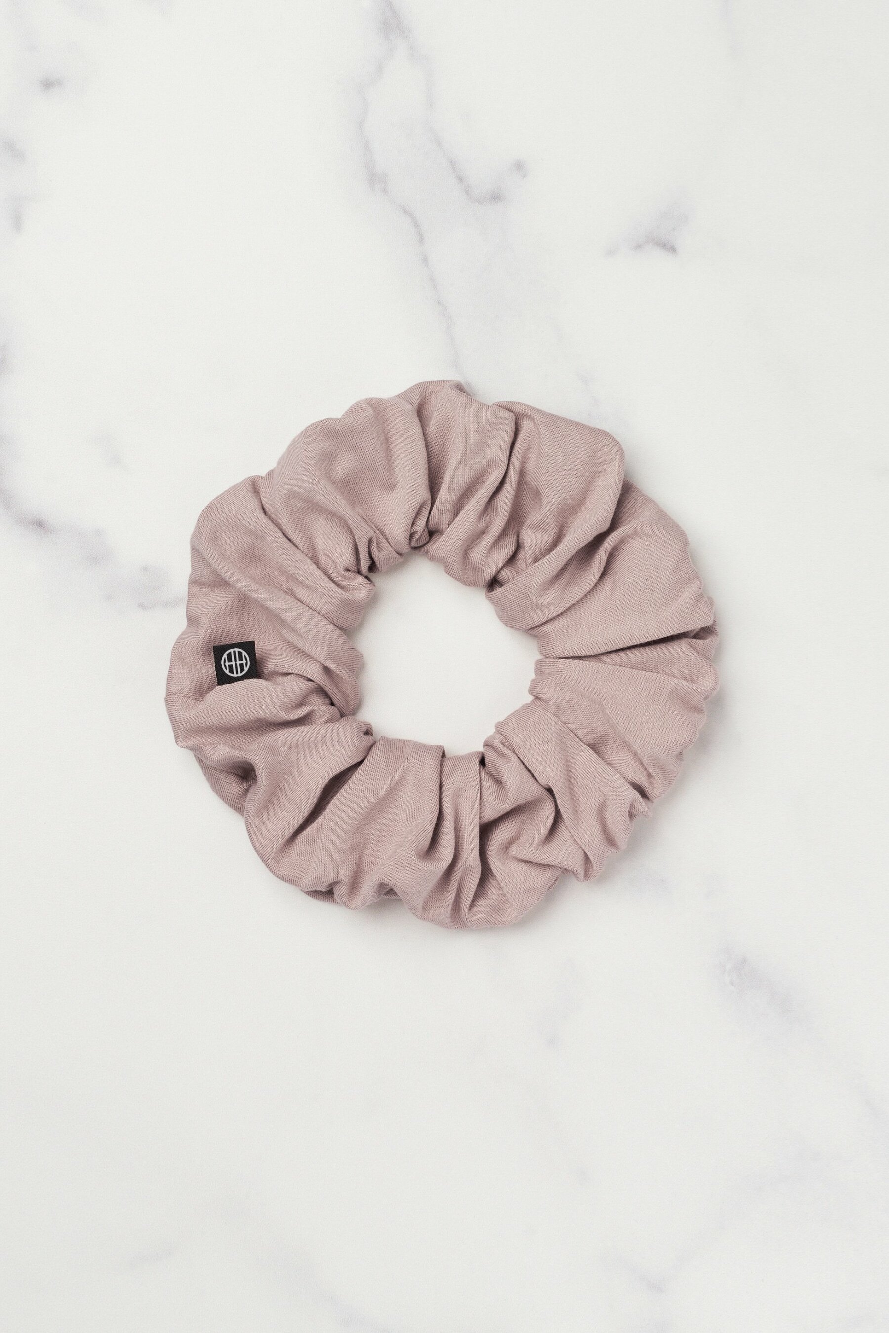 Shop Jersey Scrunchie in Mink