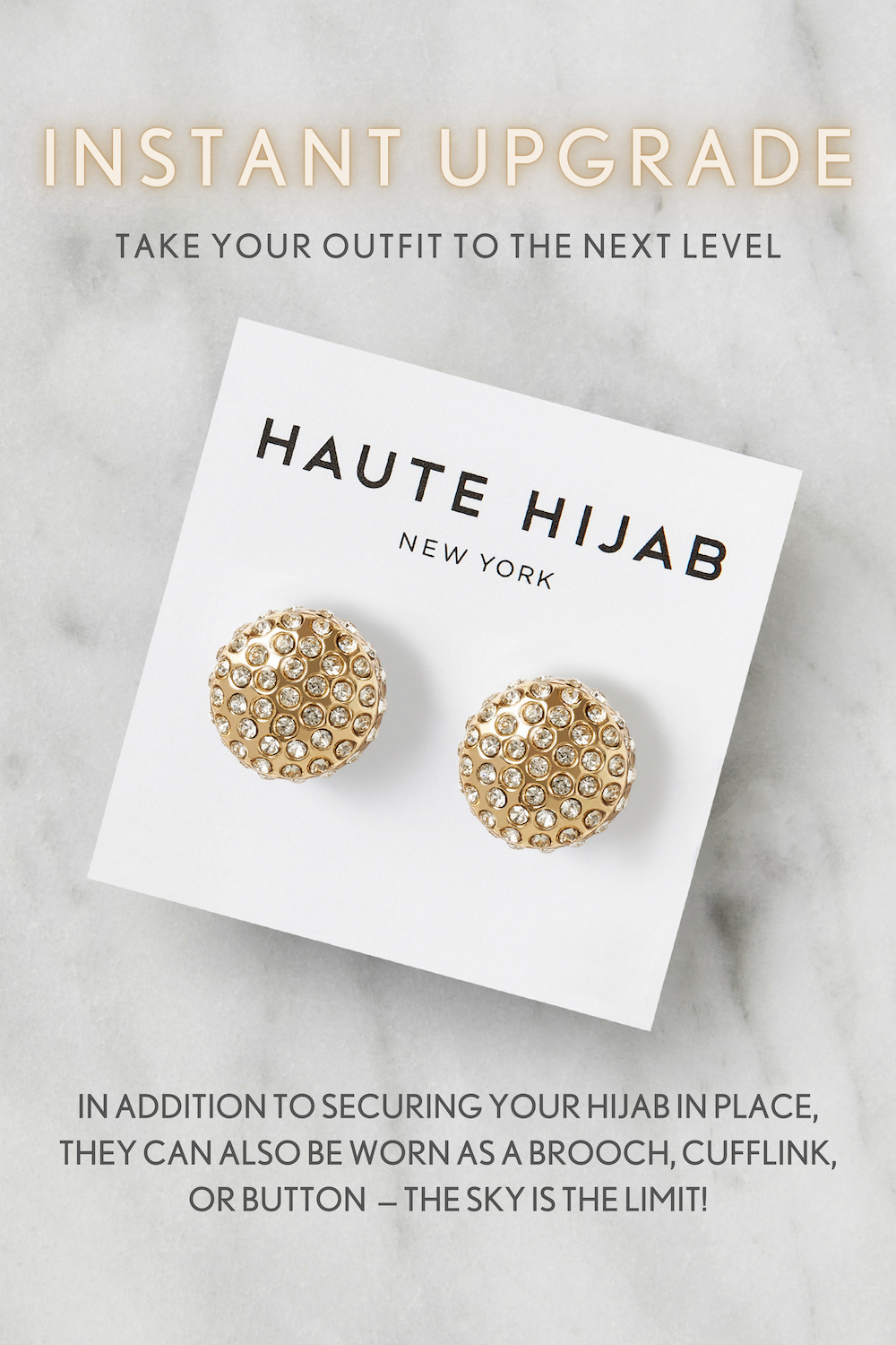 Shop Pave Crystal Hijab Magnets