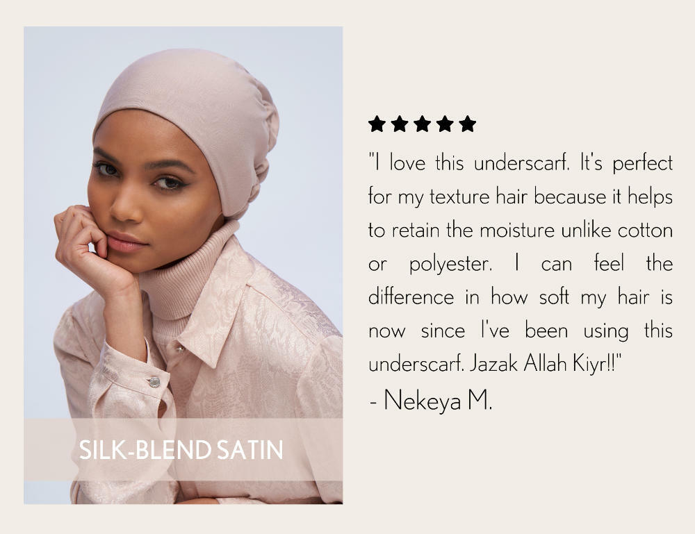 Shop Silk Blend Satin Underscarf 