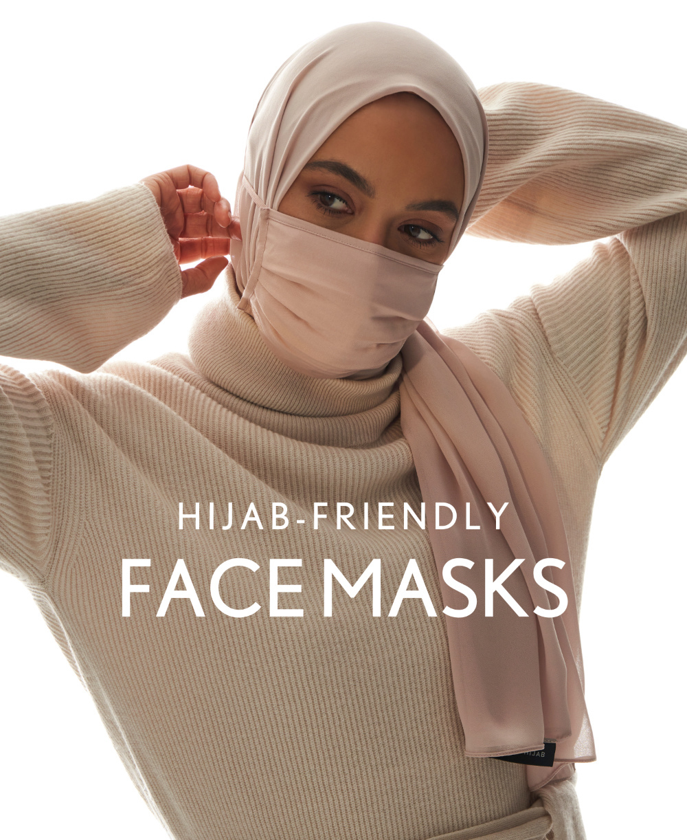 Shop Hijab Friendly Bamboo Face Masks