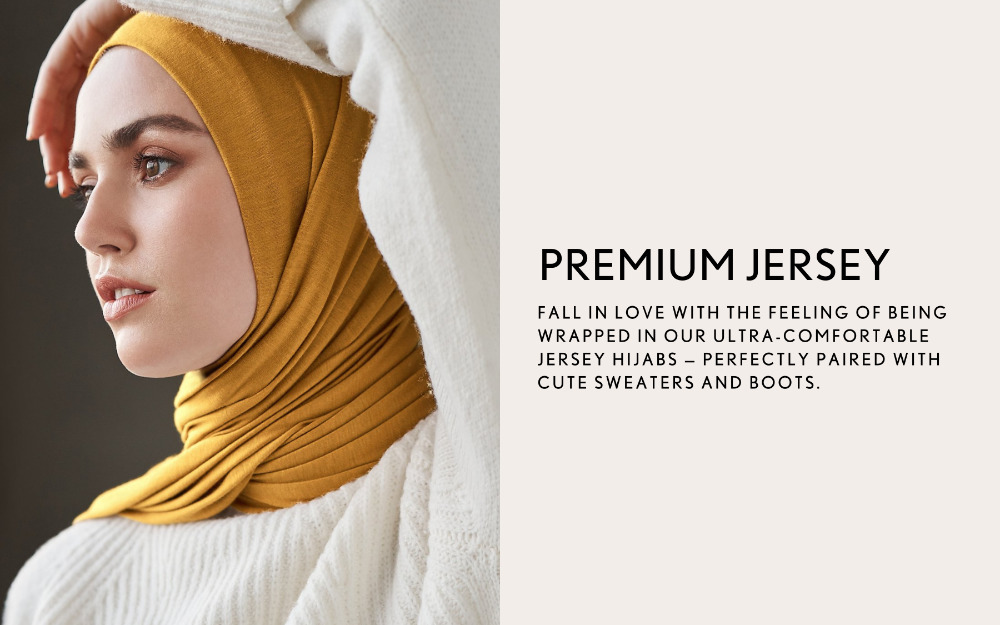 Shop Jersey Hijabs in Fall Colors