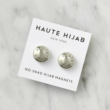 Shop Hijab Magnets in Silver