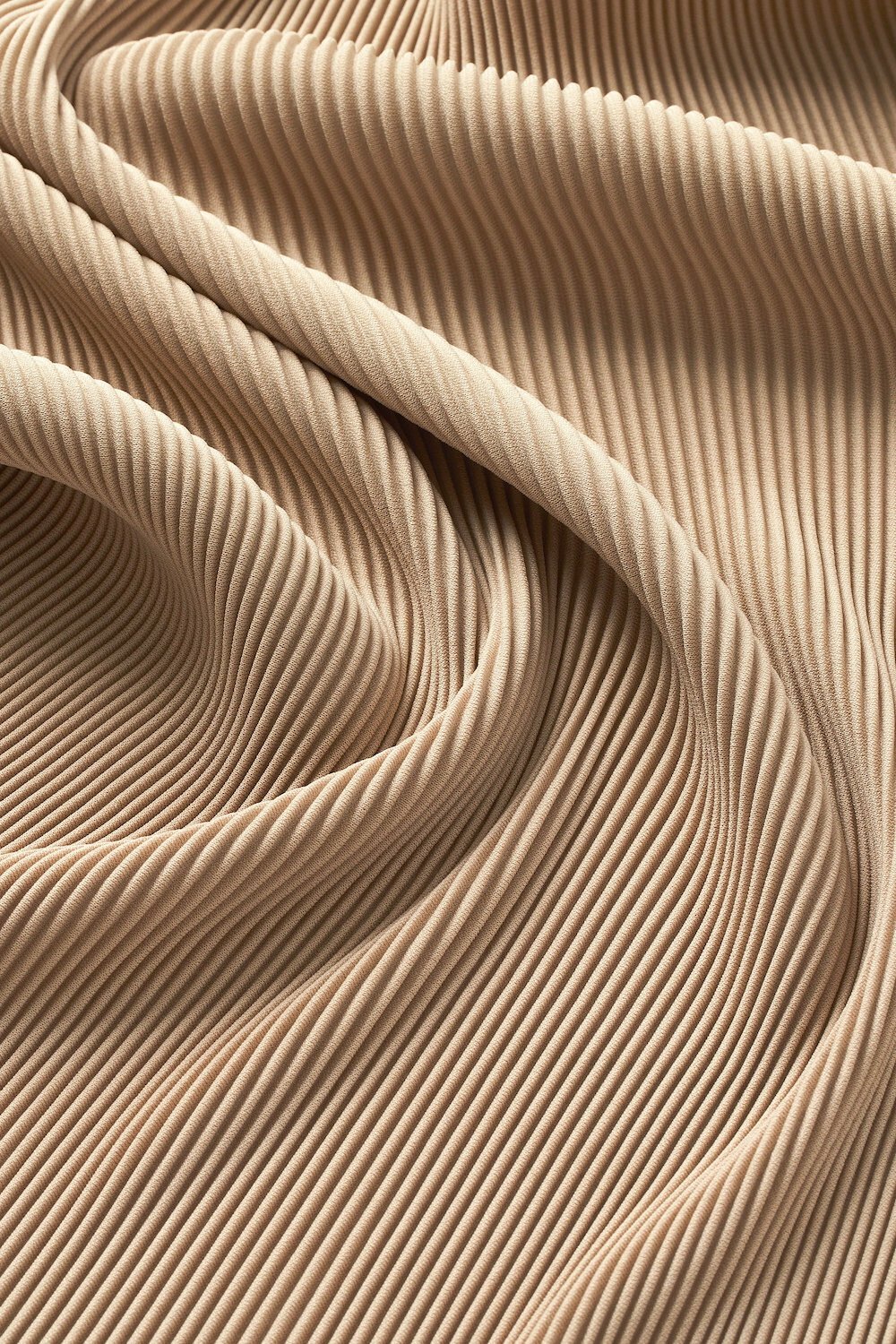 Shop Fine Pleat Hijab in Latte