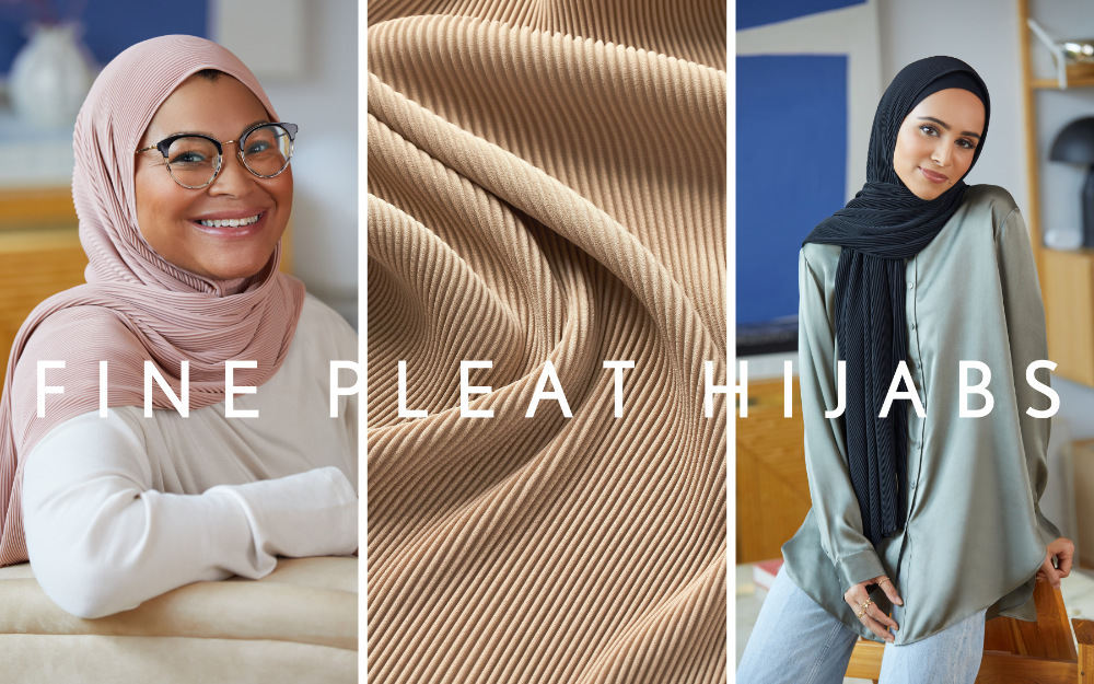 Shop Fine Pleat Hijabs