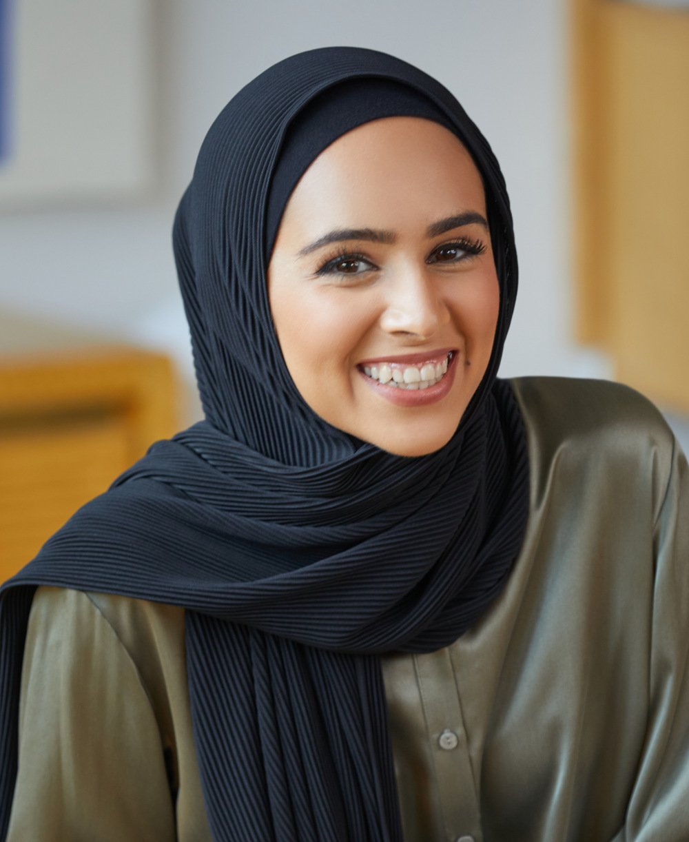 1) Draped Loosely With an Underscarf