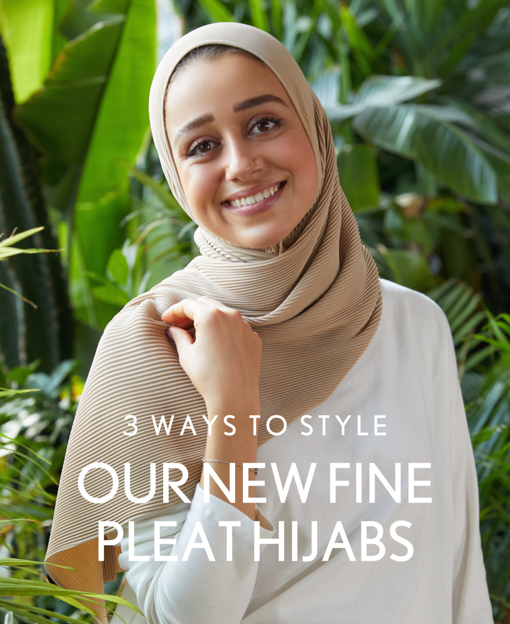Shop New Fine Pleat Hijabs