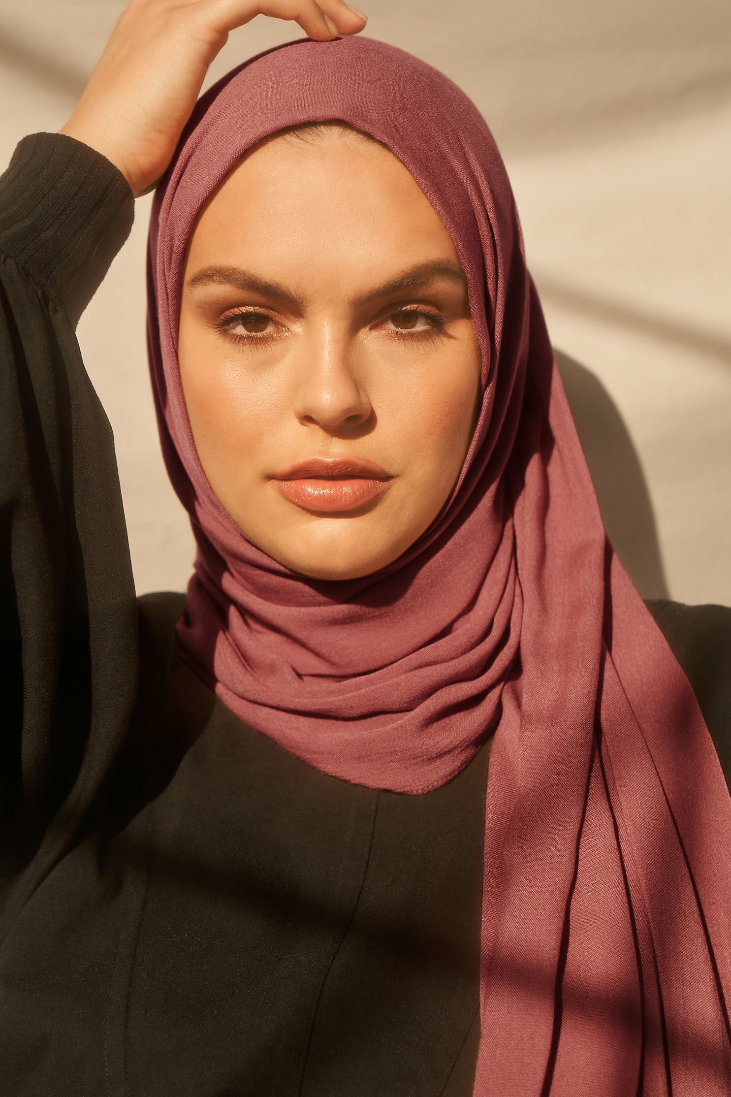 Shop Bamboo Woven in Rose Mauve
