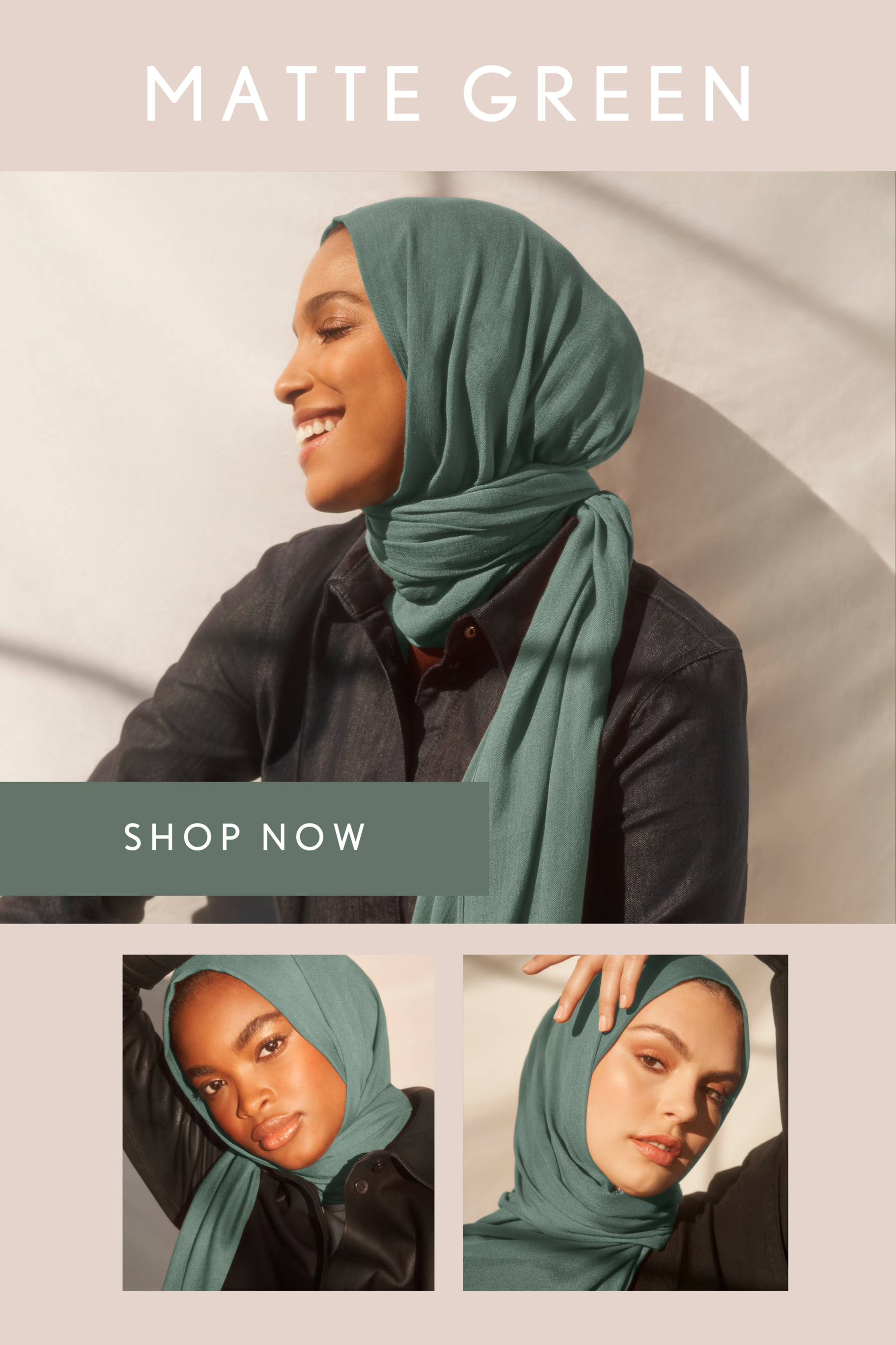 Shop Bamboo Woven in Matte Green