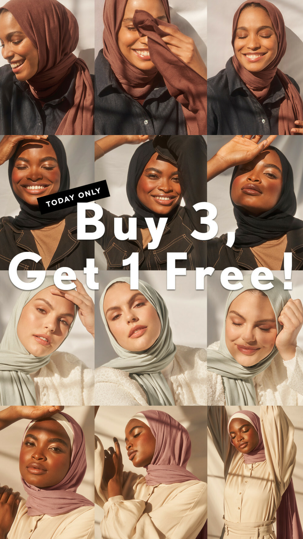 Buy 3 Get 1 Free!