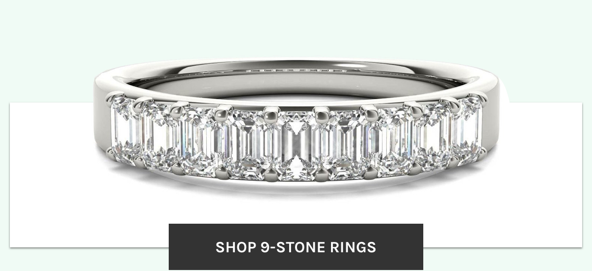 shop 9 stone rings