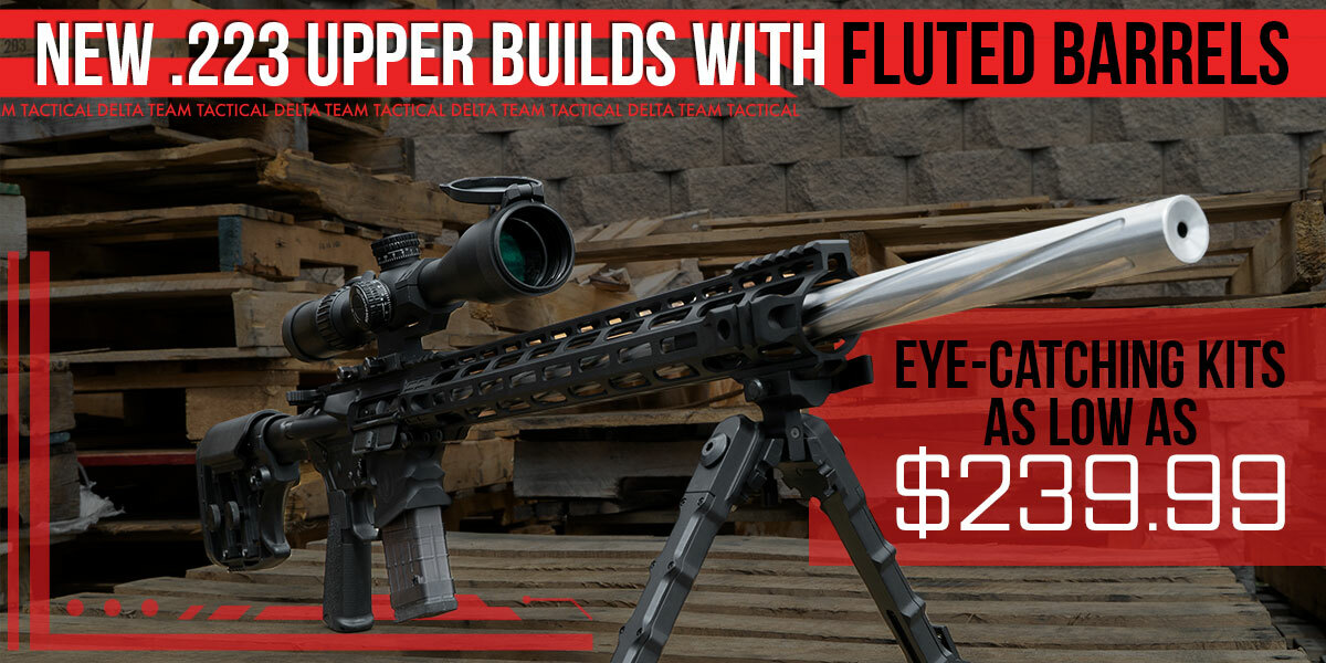 New .223 Fluted Barrel Upper Builds Delta Team Tactical