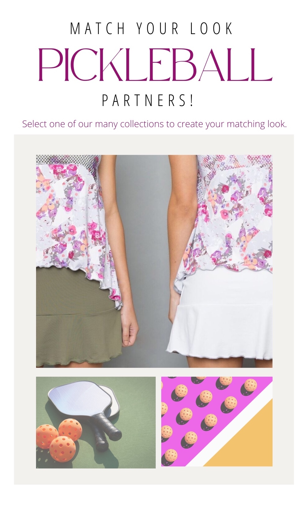 Pickleball Match? Denise Cronwall Activewear