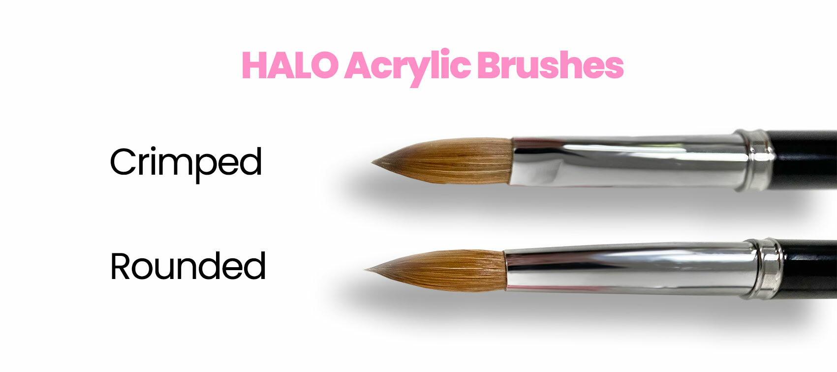 Halo Acrylic Brushes Survey Pure Nails