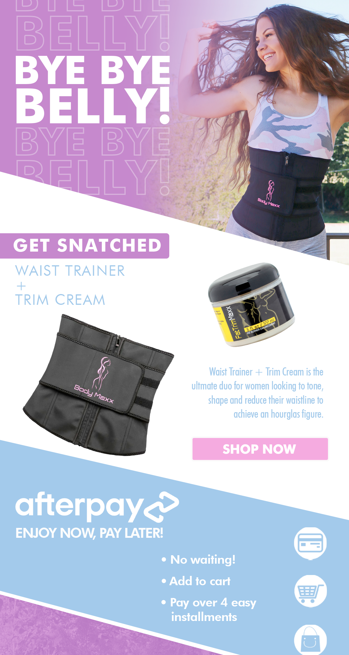 Join The Snatched Club Waist Trainers For ALL Body Types! My Body Maxx