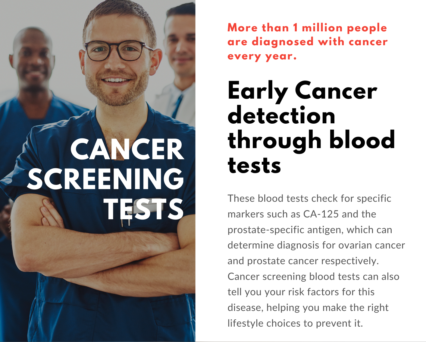 Your Annual Cancer Blood Test Screening WalkIn Lab